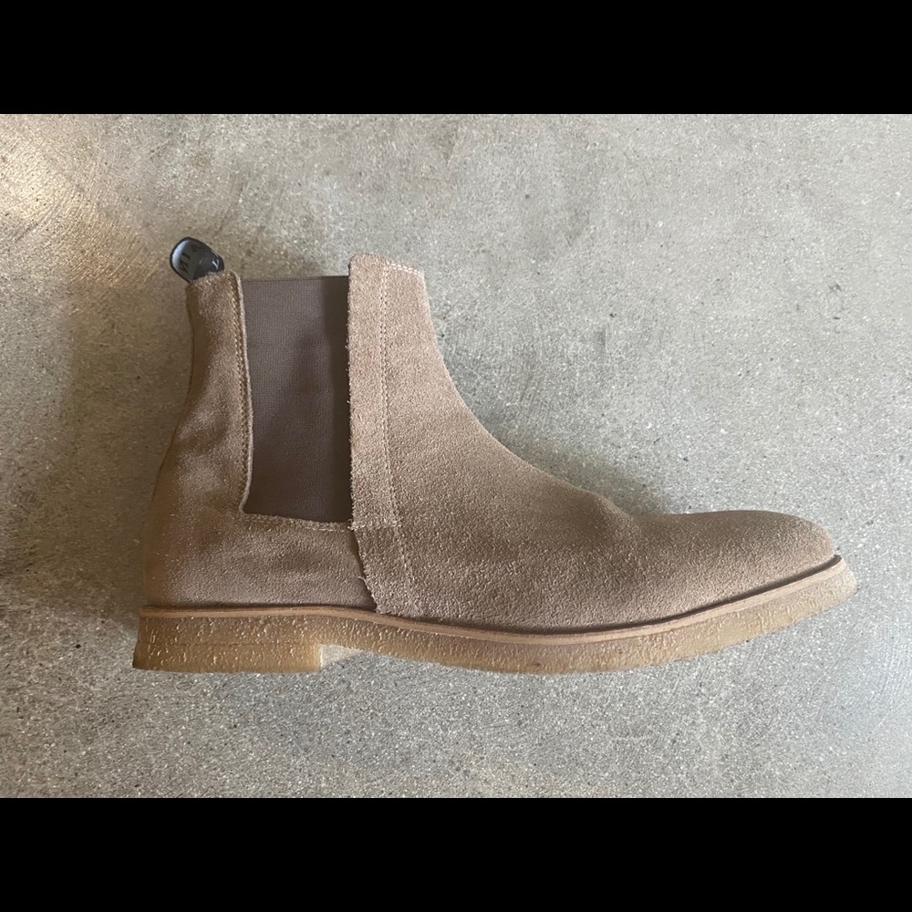 All Saints Suede Mens Chelsea Boots